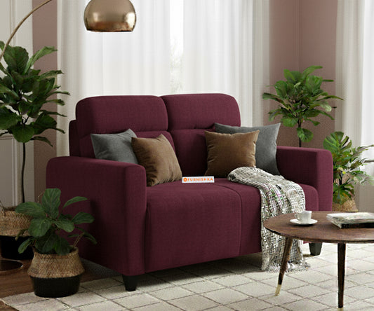 Daina 2 Seater sofa  Red Wine