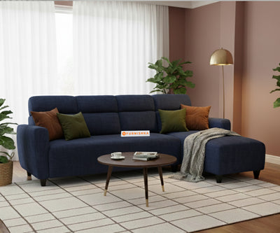 Daina 3 Seater L Shape Sofa-RHS Persian Blue