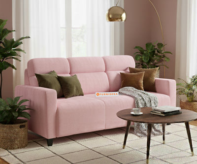 Daina 3 seater sofa  Flamingo Pink