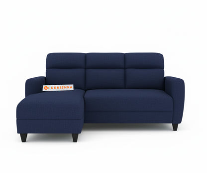 Daina 2 Seater Sectional Sofa - LHS Persian Blue