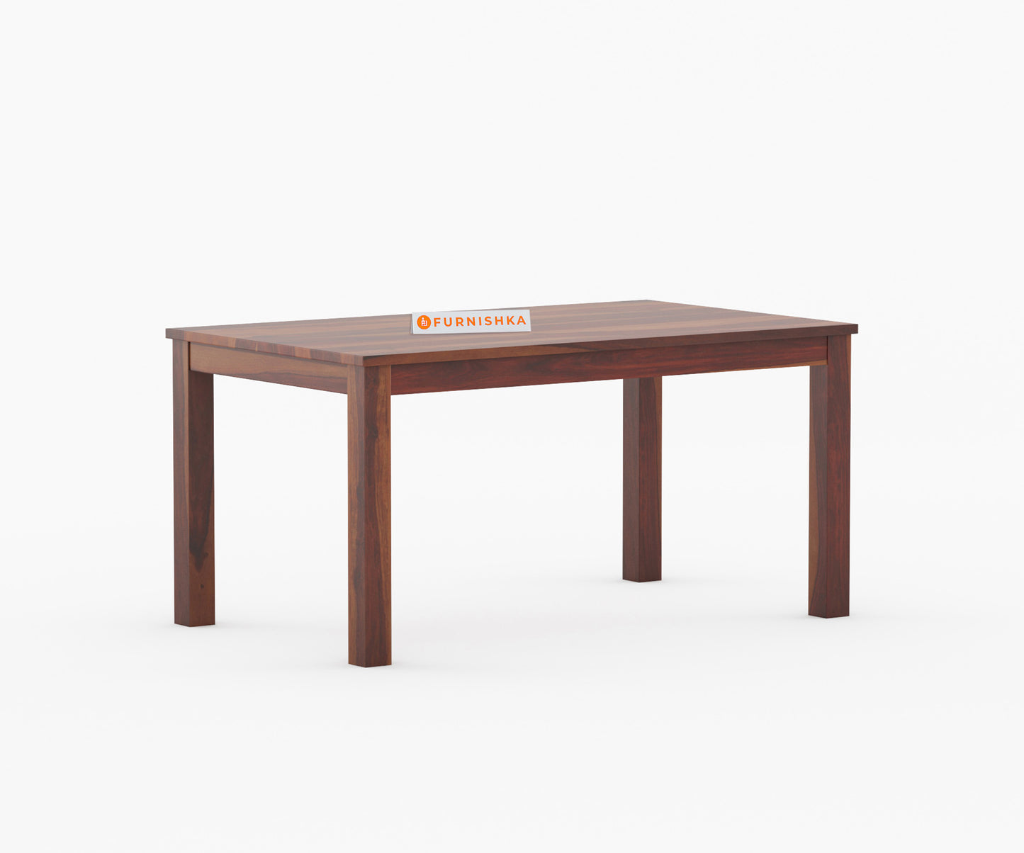 Daria Sheesham Wood 6 Seater Dining Sets With Cushion Top Chair - Furnishka 