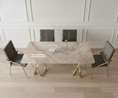 Dolce 4 Seater Dining Sets with Australian Onyx Marble Top