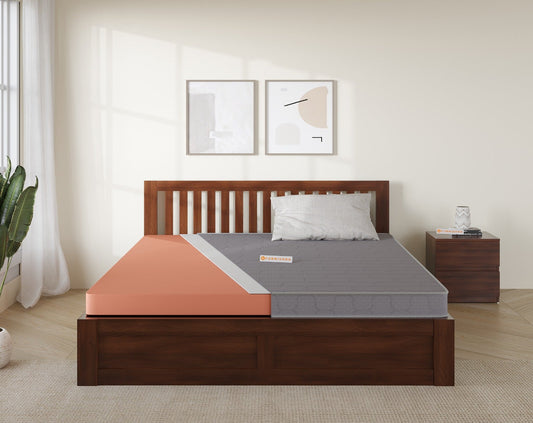 Dura Foam Mattress King Size - 4 Inch - Furnishka