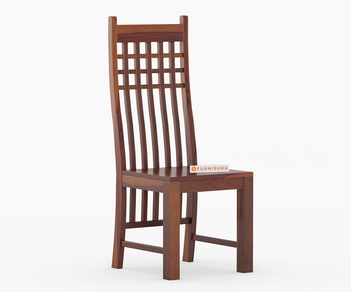 Ellen Sheesham Wood Dining Chair - Furnishka 