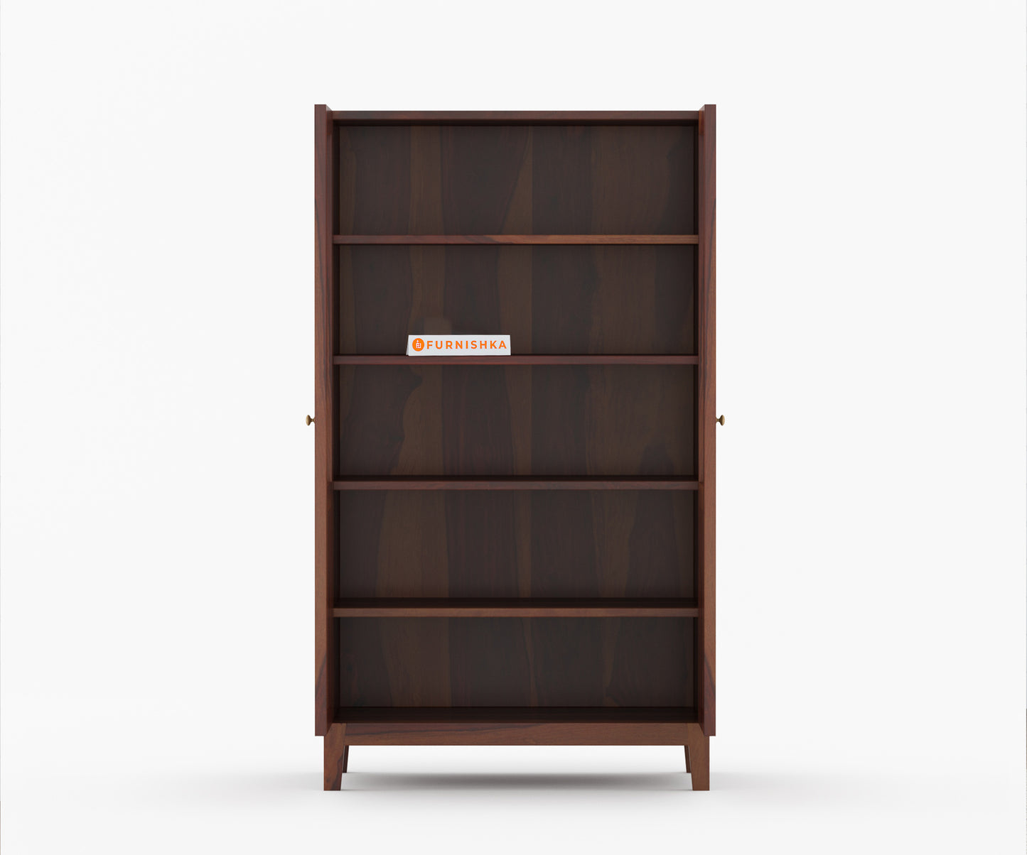 Elsie Sheesham Wood Two Door Cane Chest of Drawer - Furnishka 