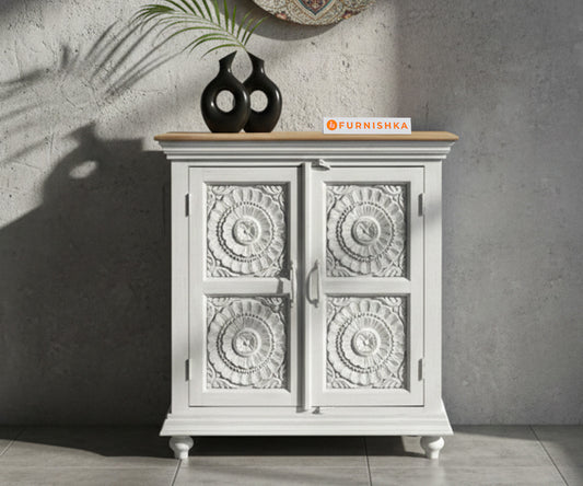 Elysian Two Door Cabinet Distressed - Furnishka 