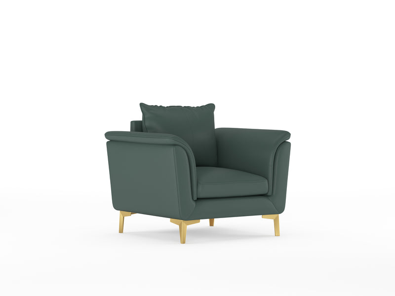 Emilie Leatherette Sofa 3+1+1 Seater - Furnishka 