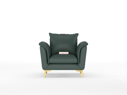 Emilie Leatherette Sofa 3+1+1 Seater - Furnishka 