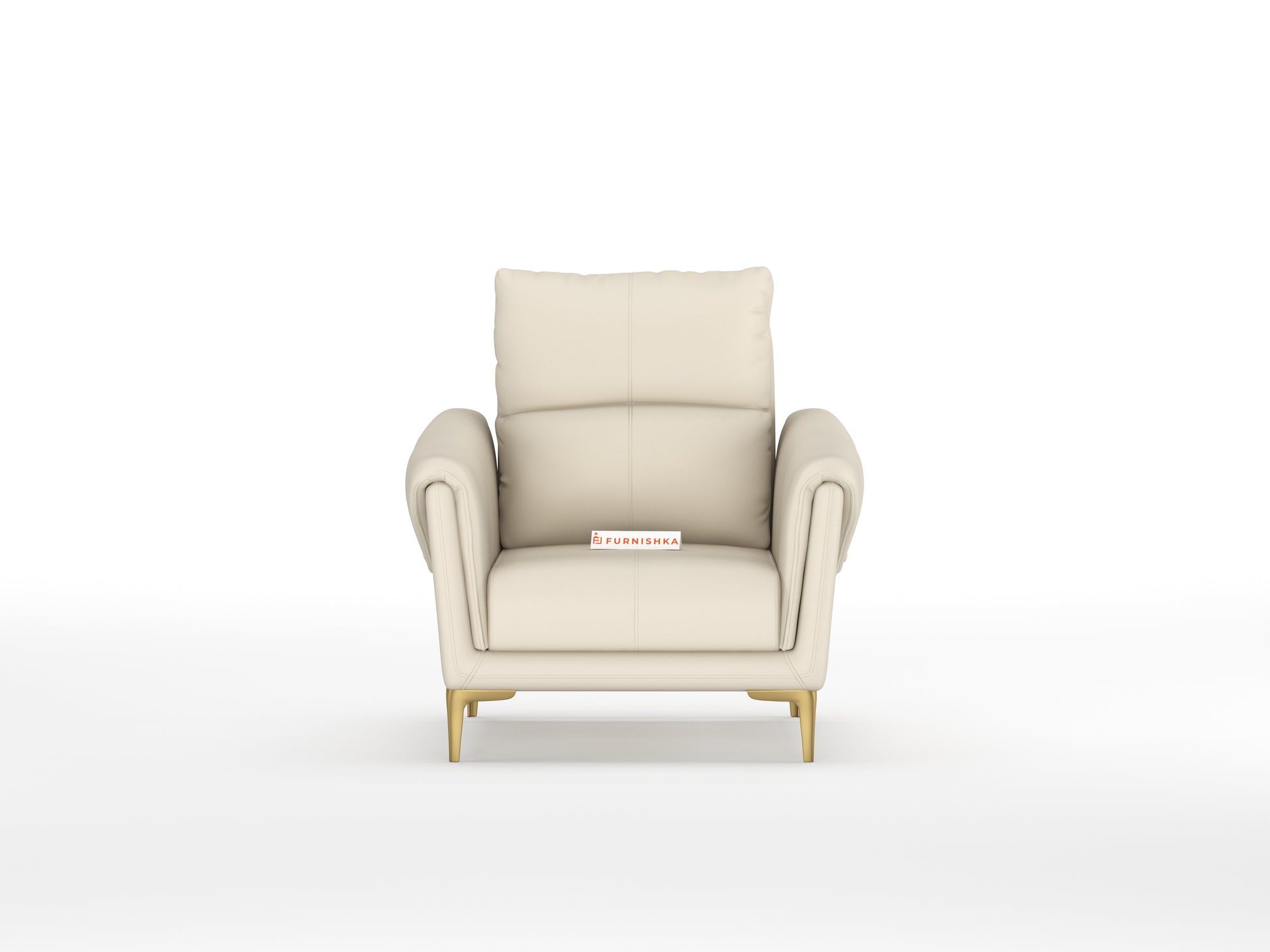 Falcon Leatherette Sofa 1 Seater - Furnishka 