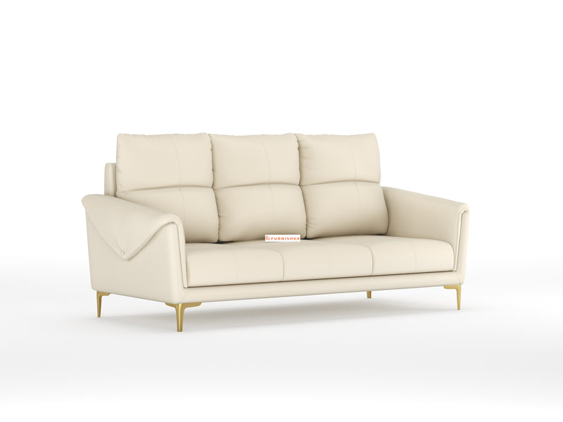 Falcon Leatherette Sofa 3+1+1 Seater - Furnishka 