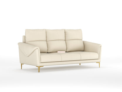 Falcon Leatherette Sofa 3+1+1 Seater - Furnishka 