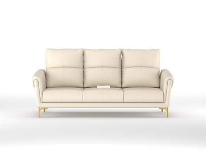 Falcon Leatherette Sofa 3 Seater - Furnishka 
