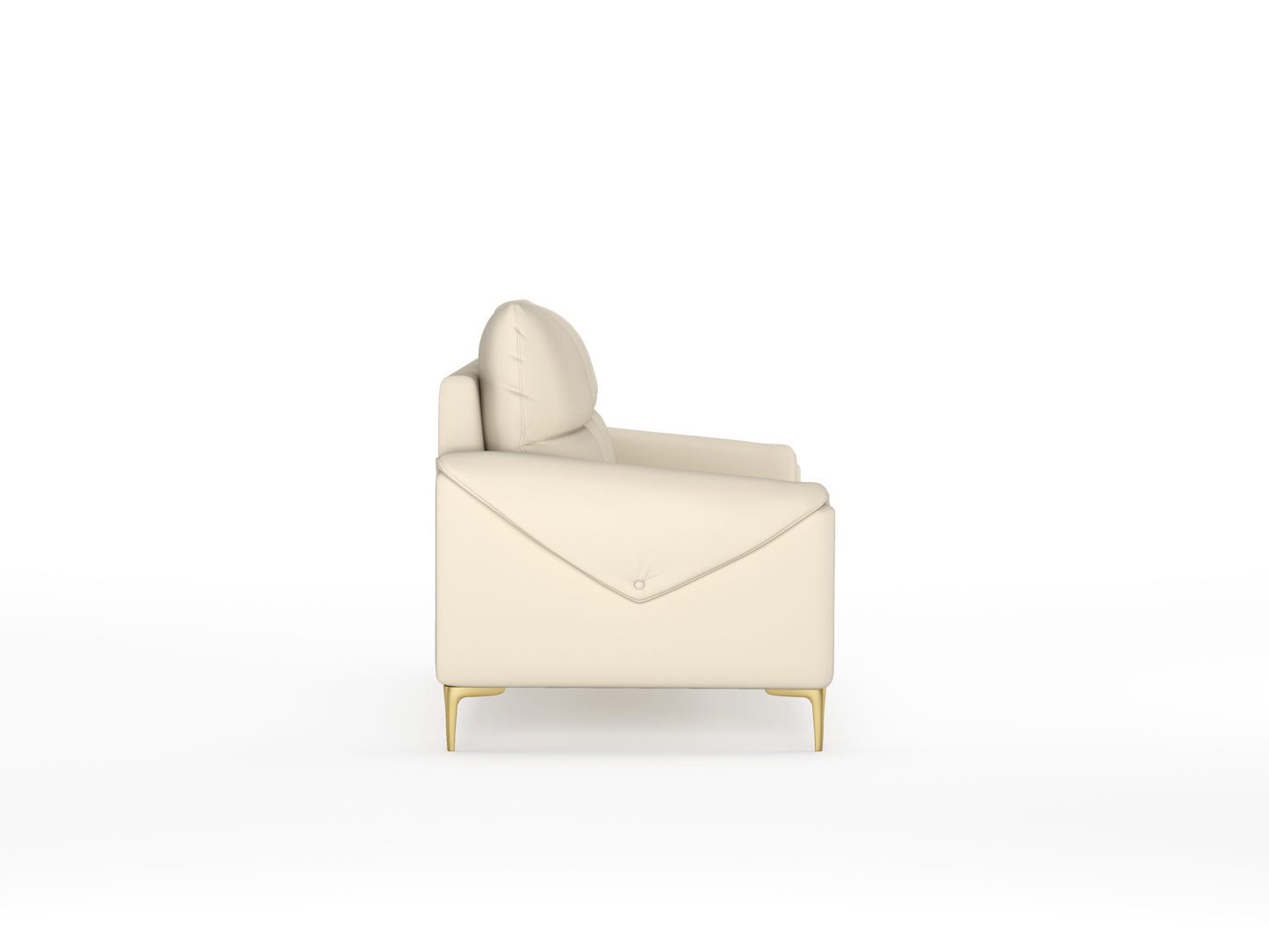 Falcon Leatherette Sofa 3 Seater - Furnishka 