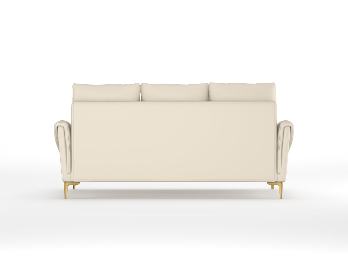 Falcon Leatherette Sofa 3 Seater - Furnishka 
