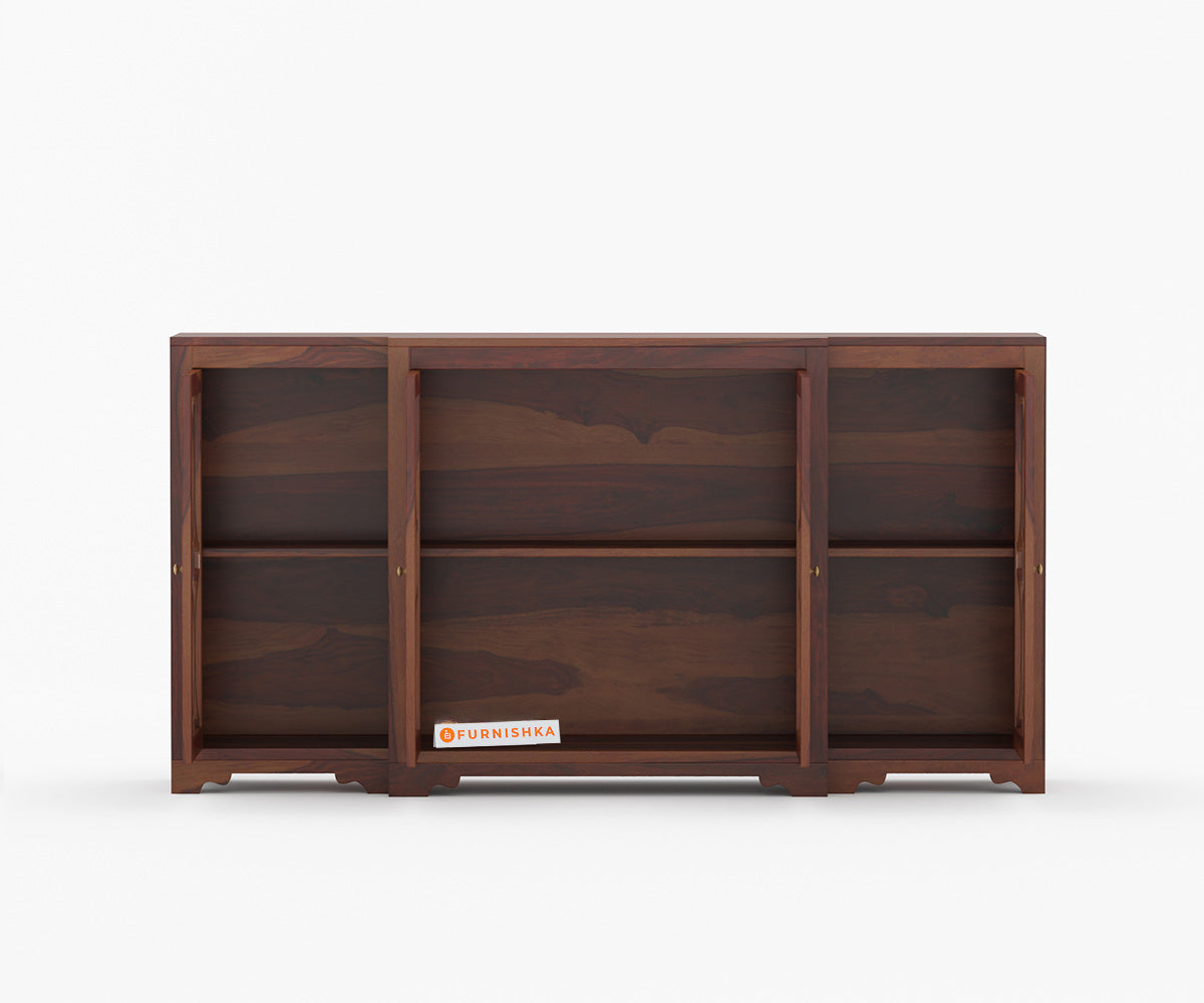 Feast Crockery Sheesham Wood Kitchen Cabinet - Furnishka 