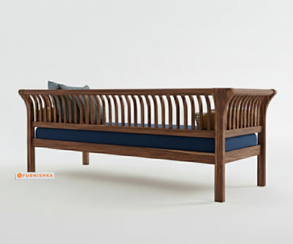 Garud 3 + 1 + 1 Sofa Set Persian Blue - Furnishka 