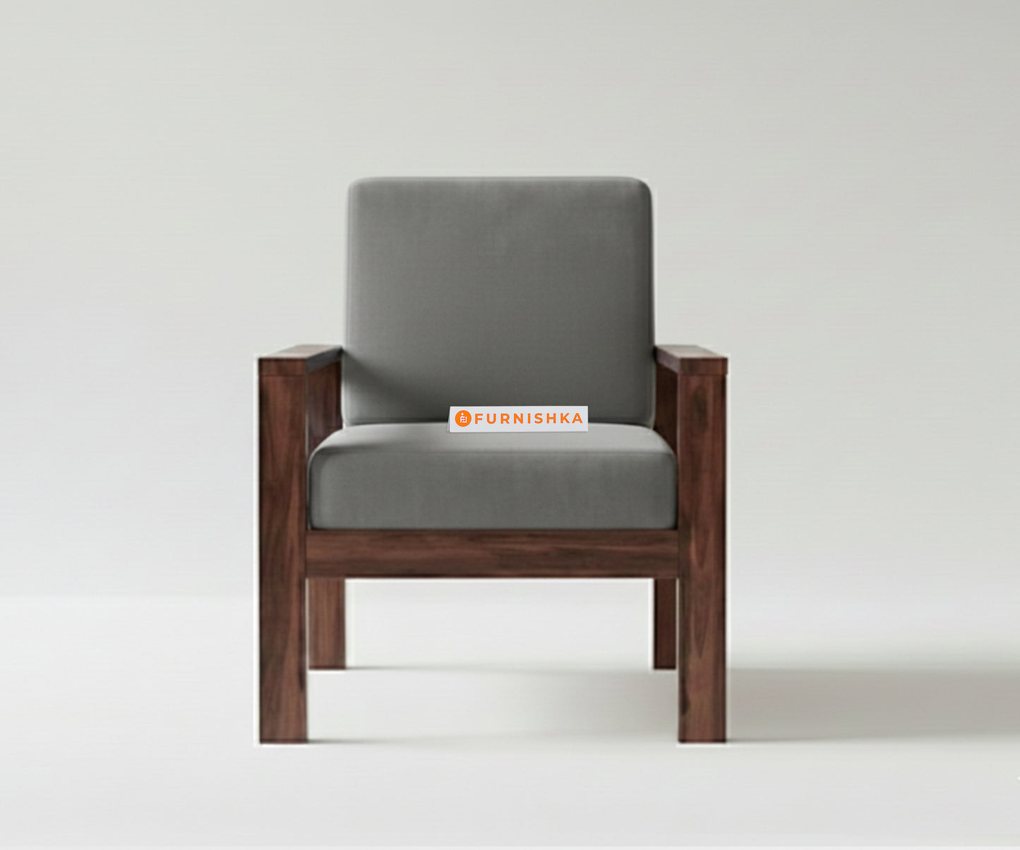 Garud 3 + 1 + 1 Sofa Set Space Grey - Furnishka 