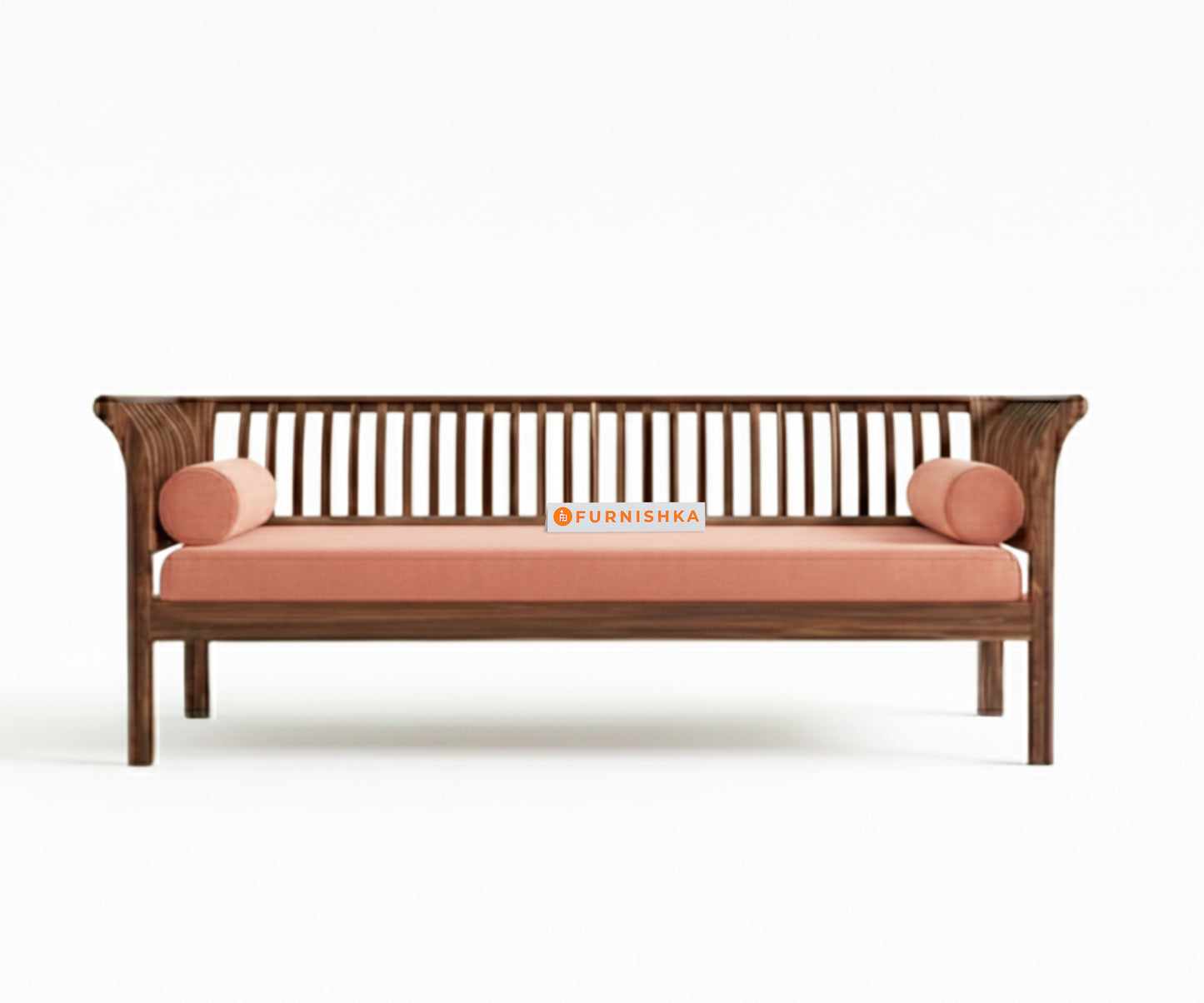 Garud 3 + 2 Sofa Set  Flamingo Pink - Furnishka 