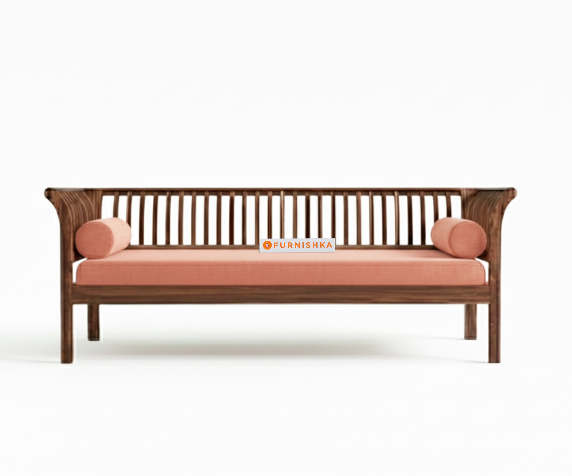 Garud 3 + 2 Sofa Set  Flamingo Pink - Furnishka 