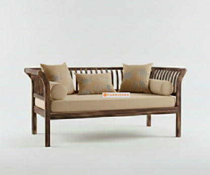 Garud 3 + 2 Sofa Set Light Beige - Furnishka 