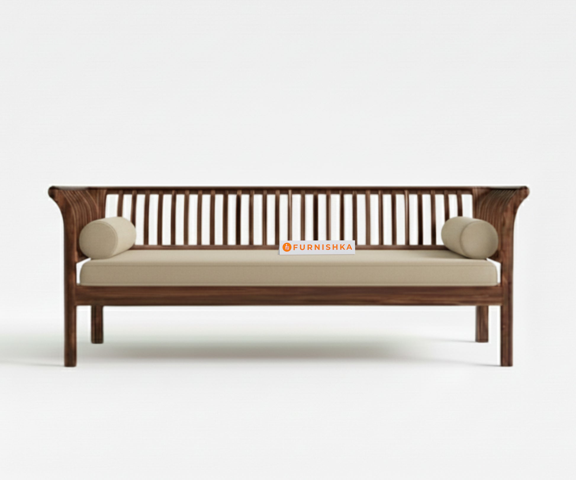 Garud 3 + 2 Sofa Set Light Beige - Furnishka 