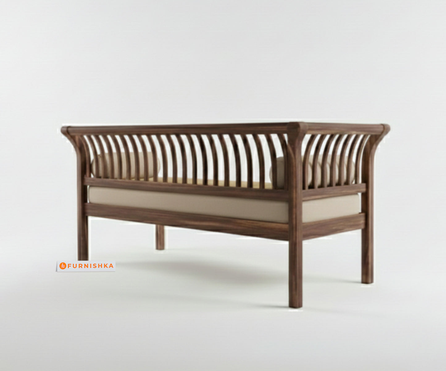 Garud 3 + 2 Sofa Set Light Beige - Furnishka 