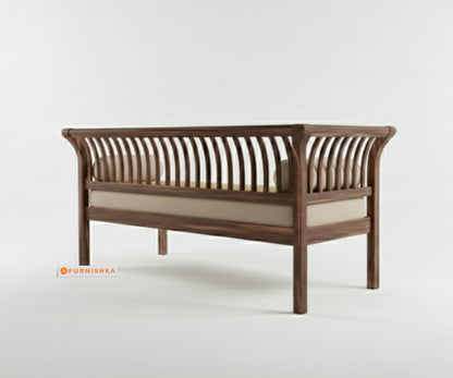 Garud 3 + 2 Sofa Set Light Beige - Furnishka 