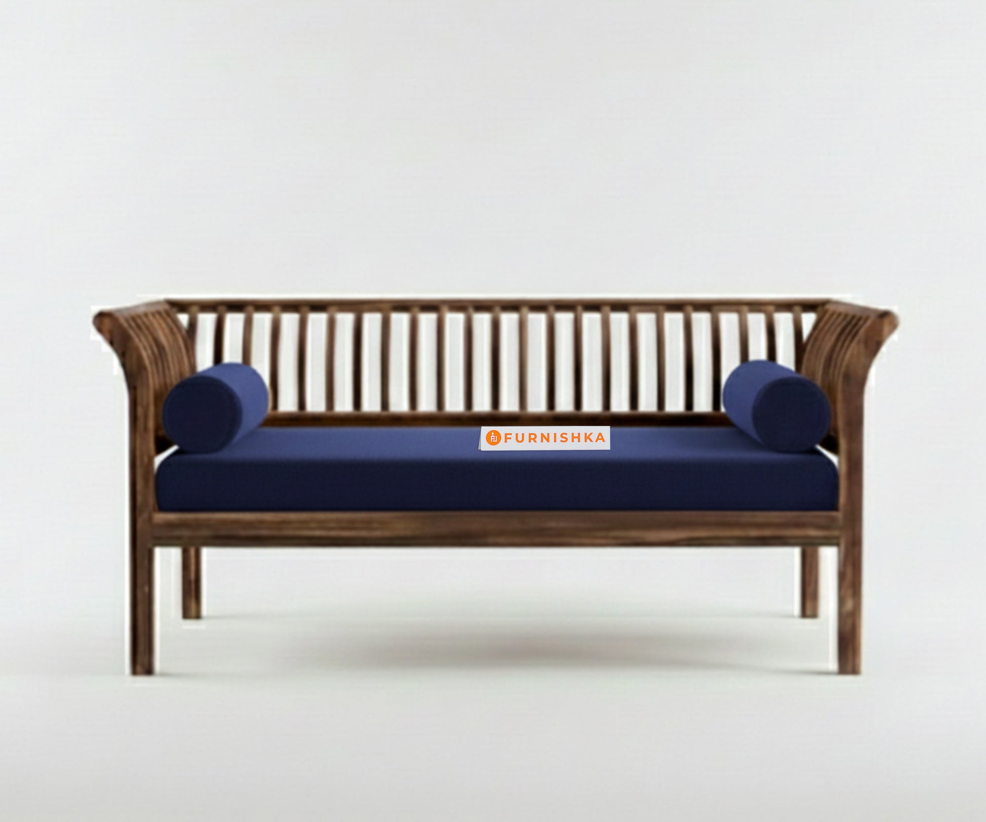 Garud 3 + 2 Sofa Set Persian Blue - Furnishka 