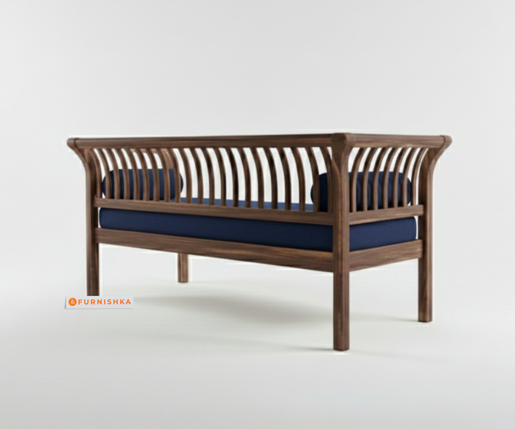 Garud 3 + 2 Sofa Set Persian Blue - Furnishka 