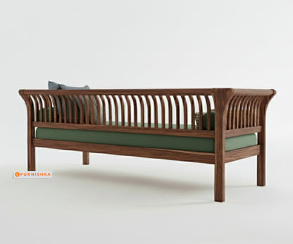 Garud 3 + 2 Sofa Set Pine Green - Furnishka 