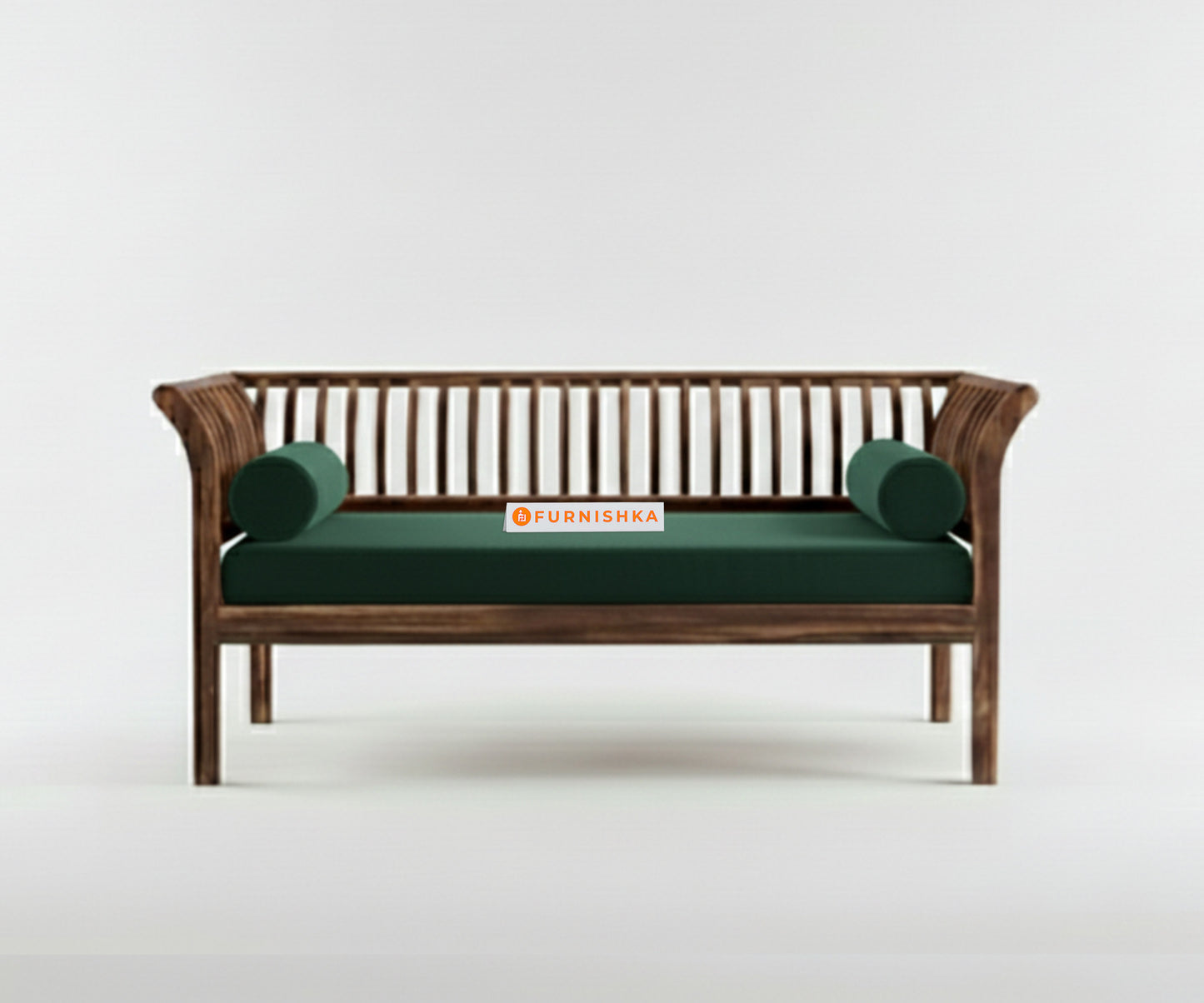 Garud 3 + 2 Sofa Set Pine Green - Furnishka 