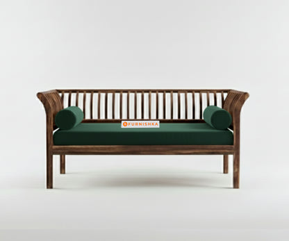 Garud 3 + 2 Sofa Set Pine Green - Furnishka 