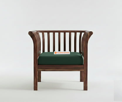 Garud Sofa 1 Seater Pine Green - Furnishka 