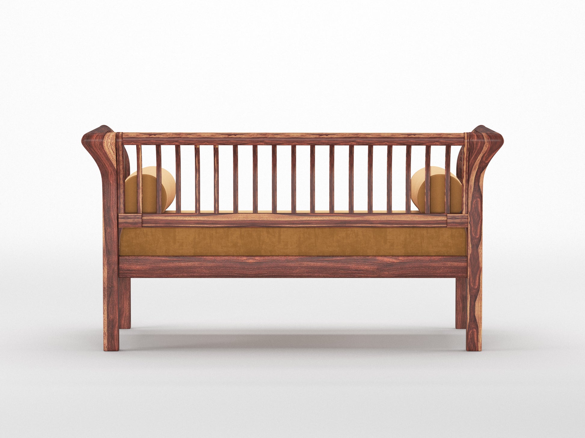 Garud Sofa 2 Seater Mustard Yellow - Furnishka 