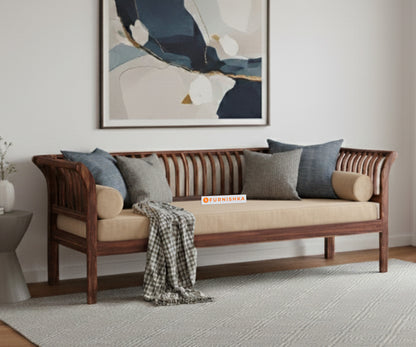 Garud Sofa 3 Seater   Light Beige - Furnishka 