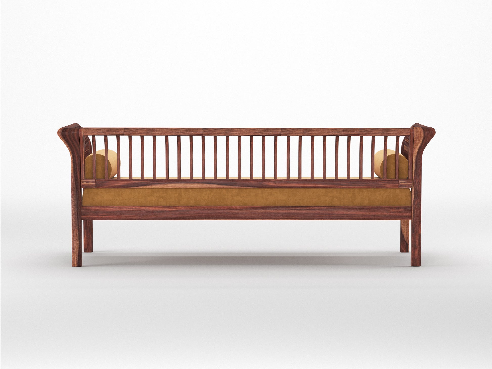 Garud Sofa 3 Seater  Mustard Yellow - Furnishka 