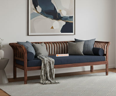 Garud Sofa 3 Seater Persian Blue