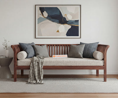 Garud Sofa 3 Seater With Anthology Fabric Light Beige