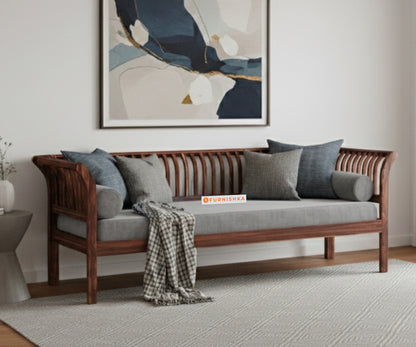 Garud Sofa 3 Seater  Space Grey