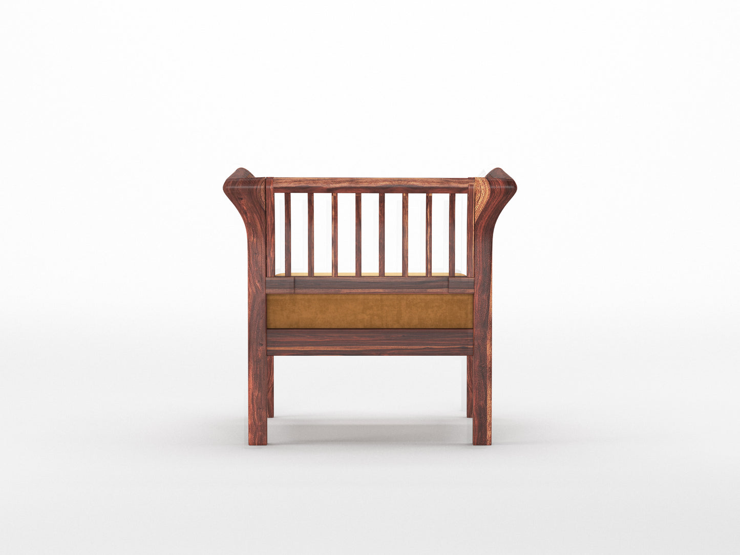 Garud Sofa 1 Seater Mustard Yellow