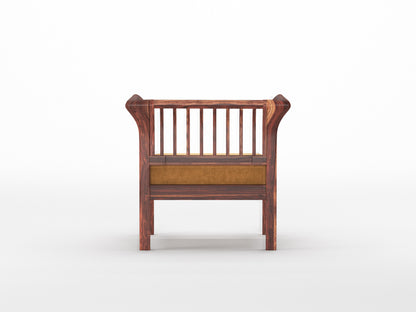 Garud Sofa 1 Seater Mustard Yellow