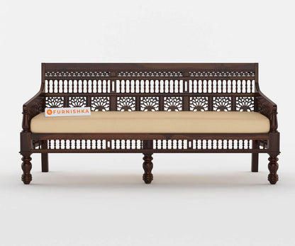 Grace solid Sheesham Wood Sofa Set - Furnishka 