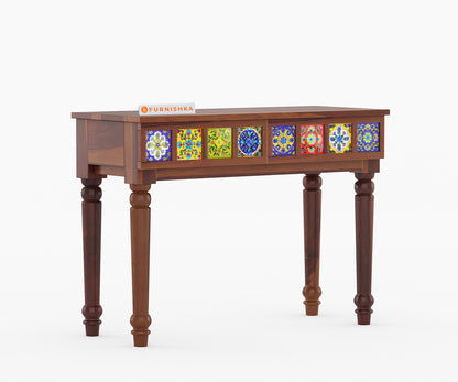Hazel Sheesham Wood Console Tables