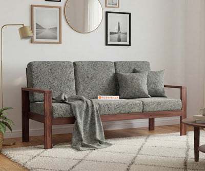 Halle 3 Seater Sofa Set With Anthology Fabric Green