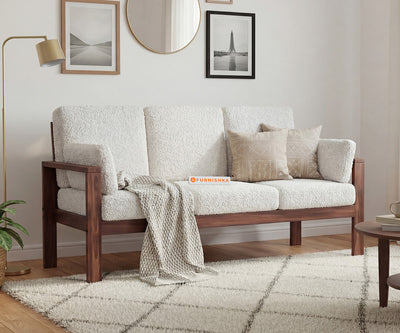Halle 3 Seater Sofa Set With Anthology Fabric Light Beige
