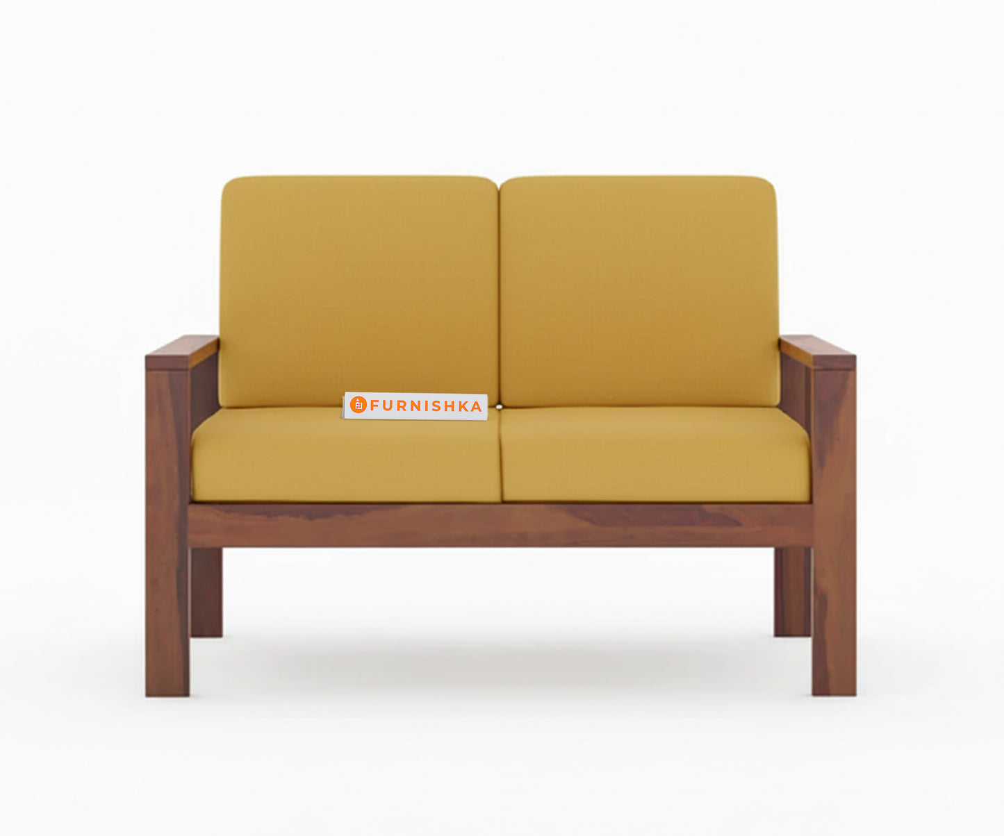 Halle sofa - 3 + 2 Sofa Set  Mustard Yellow - Furnishka 