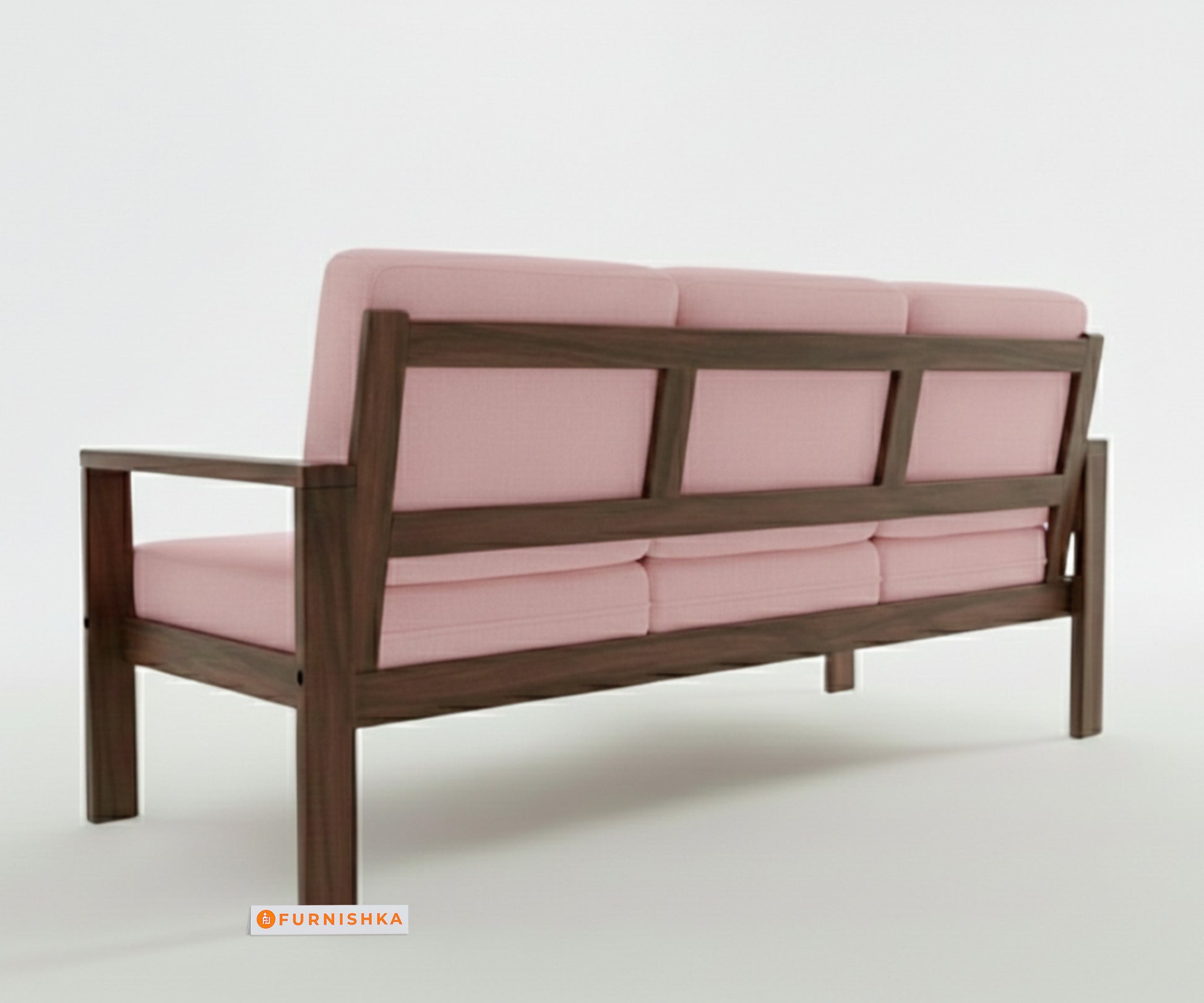 Halle sofa - 3+1+1 Sofa Flamingo Pink - Furnishka 