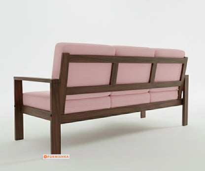 Halle sofa - 3+1+1 Sofa Flamingo Pink - Furnishka 
