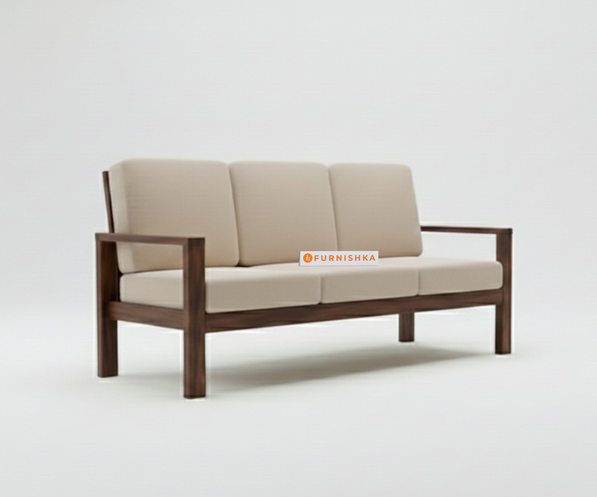 Halle sofa - 3+1+1 Sofa Light Beige - Furnishka 