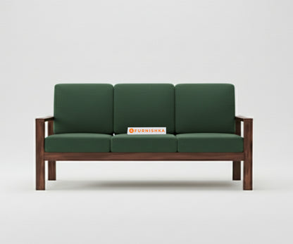 Halle sofa - 3+1+1 Sofa Set Pine Green - Furnishka 